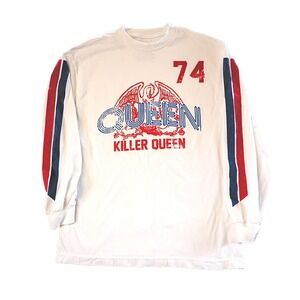 Queen "Killer Queen" Long Sleeve T-Shirt Size Medium